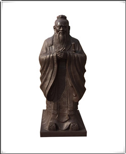 鑄銅孔子像制作廠家